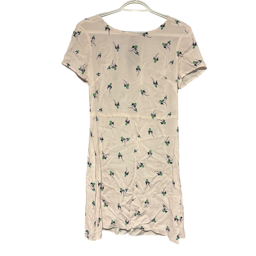 Free People Margot Floral Slip Dress Pale Pink Size 2 NWT Boho Chic Minimalist